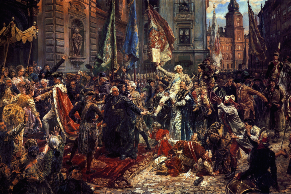 Constitution of May 3 by Jan Matejko